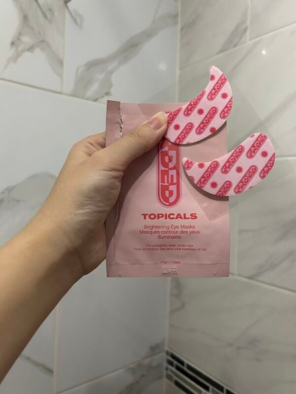 topicals faded brightening under eye masks