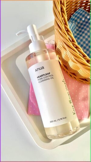 anua heartleaf pore control cleansing oil mild