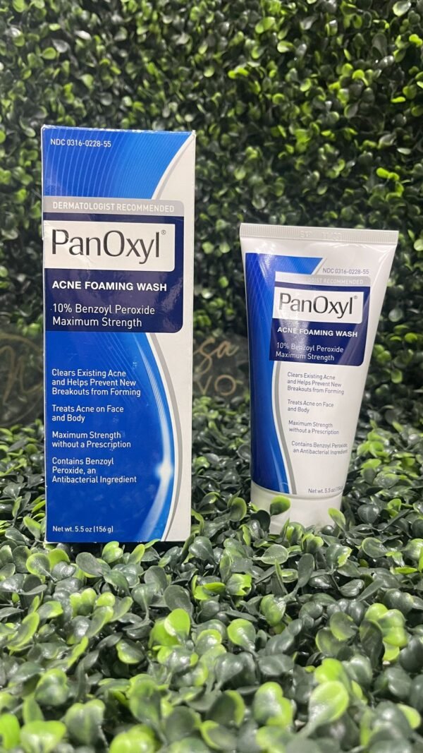 panoxyl acne foaming wash 4% benzoyl peroxide