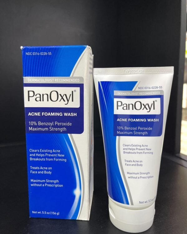 panoxyl acne foaming wash 4% benzoyl peroxide